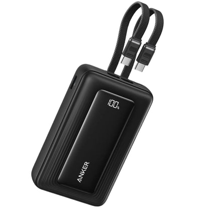 Εξωτερική μπαταρία Anker Zolo, 20000mAh, 45W, QC + PD, 1 x USB-A - 3 x USB-C, Μαύρη A110MH12