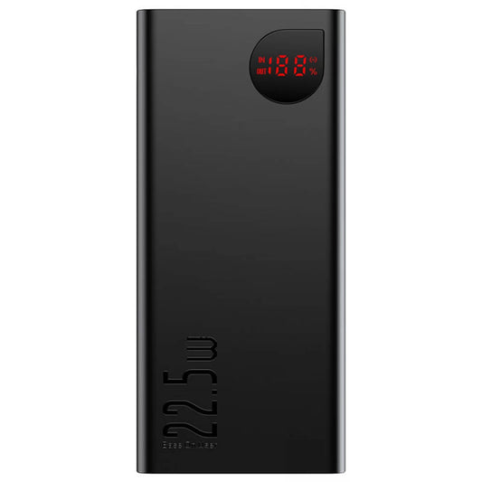 Εξωτερική Μπαταρία Baseus Adaman, 20000mAh, 22.5W, QC + PD, 1 x USB-C - 2 x USB-A, Μαύρη PPAD070101