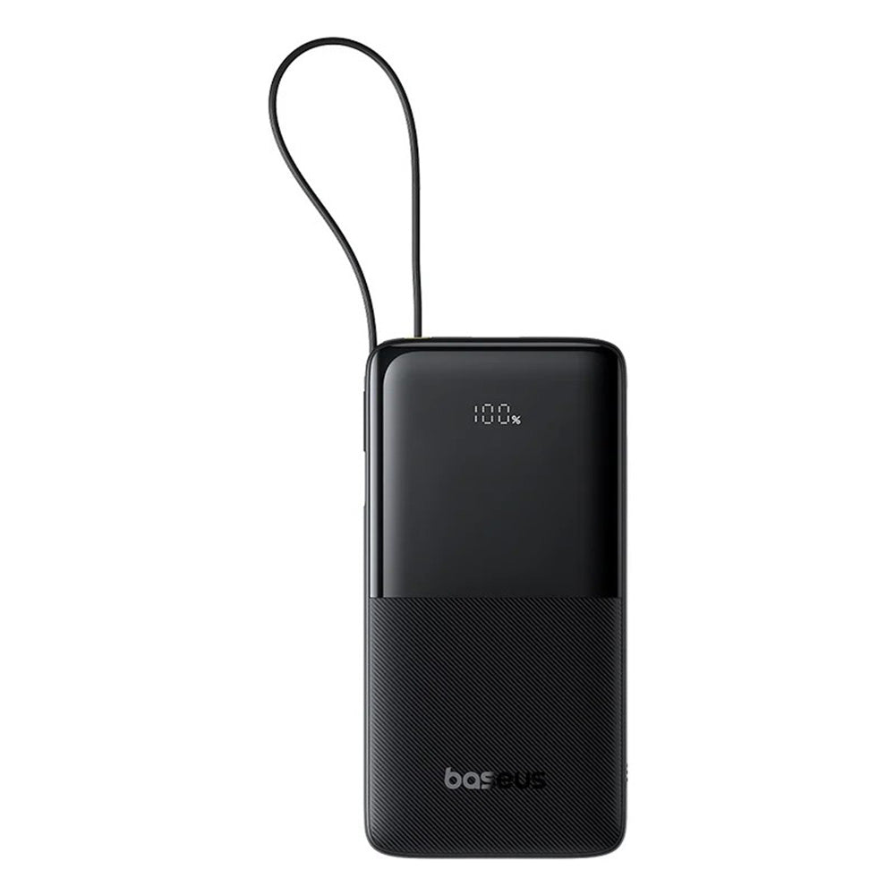 Εξωτερική Μπαταρία Baseus Bipow 2, 20000mAh, 20W, QC + PD, 1 x USB-A - 2 x USB-C, Μαύρη P10077101113-01
