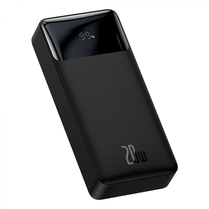 Εξωτερική Μπαταρία Baseus Bipow, 20000mAh, 20W, QC + PD, 1 x USB-C - 2 x USB-A, Μαύρη PPBD050501