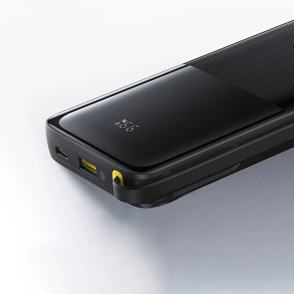 Εξωτερική Μπαταρία Baseus Bipow 2, 20000mAh, 20W, QC + PD, 1 x USB-A - 2 x USB-C, Μαύρη P10077101113-01