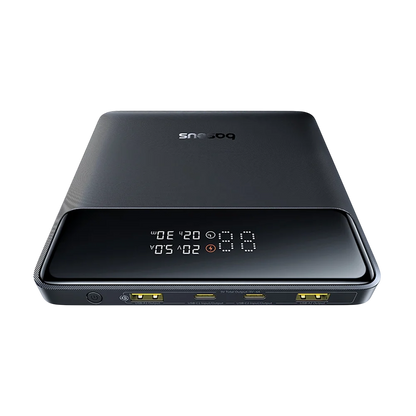 Baseus Blade H1 External Battery, 20000mAh, 100W, QC + PD, 2 x USB-A - 2 x USB-C, Black