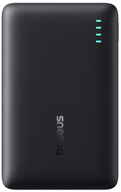 Baseus EnerFill FP21 External Battery, 10000mAh, 22.5W, QC + PD, 1 x USB-A - 2 x USB-C, Black P1008210D123-00