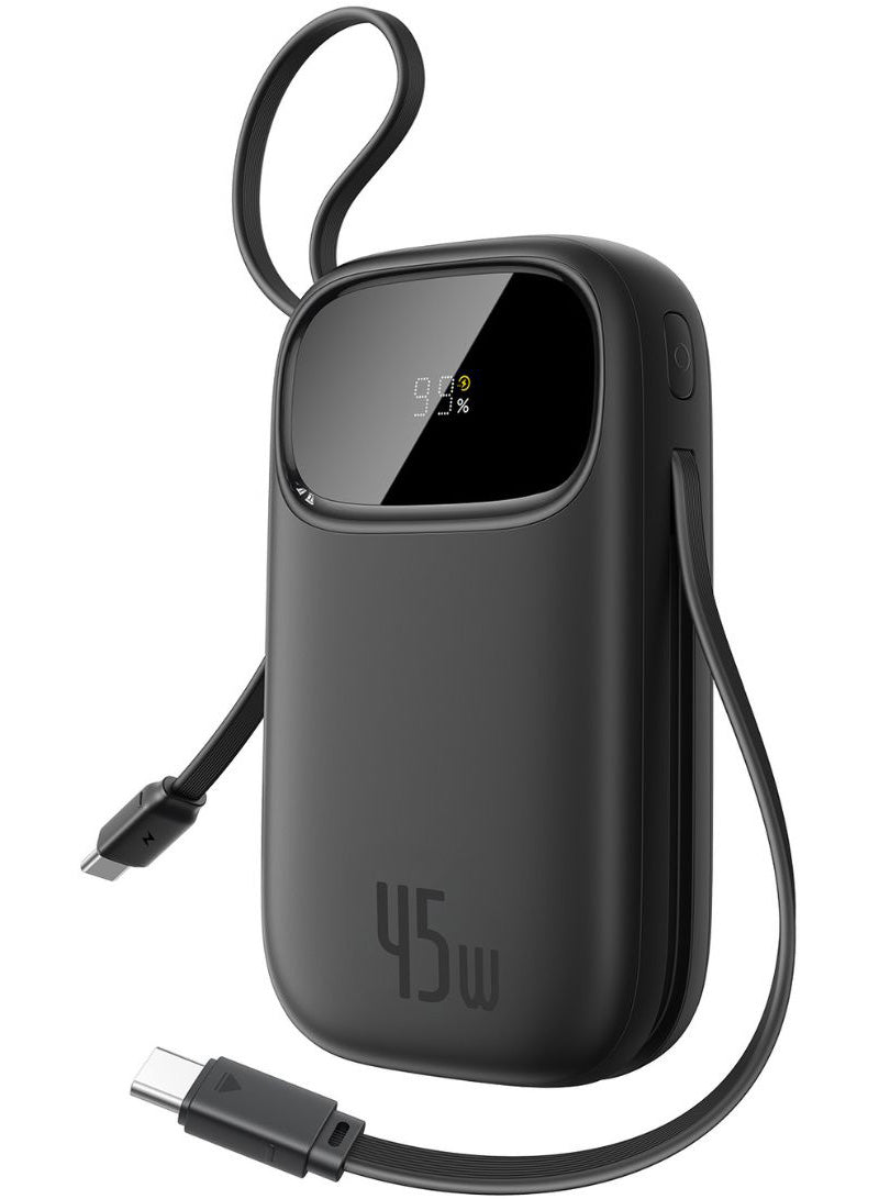 Εξωτερική Μπαταρία Baseus EnerFill FC31 Qpow 3, 10000mAh, 45W, QC + PD, 1 x USB-A - 3 x USB-C, Μαύρο P10082102123-00