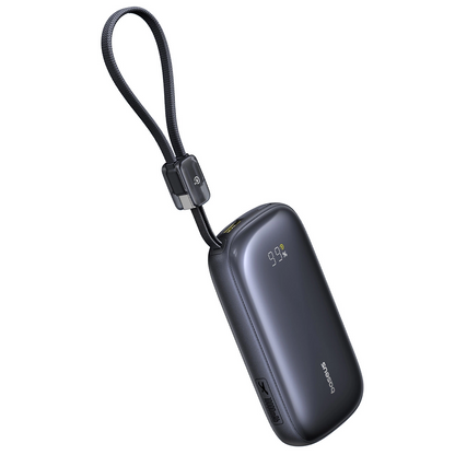 Εξωτερική Μπαταρία Baseus EnerFill FC21 QPow 3 Ultra, 10000mAh, 22.5W, QC + PD, 1 x USB-A - 1 x USB-C, Μαύρη