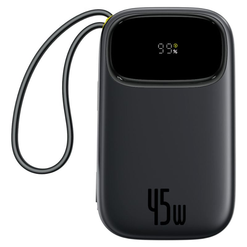 Εξωτερική Μπαταρία Baseus EnerFill FC31 Qpow 3, 10000mAh, 45W, QC + PD, 1 x USB-A - 3 x USB-C, Μαύρο P10082102123-00