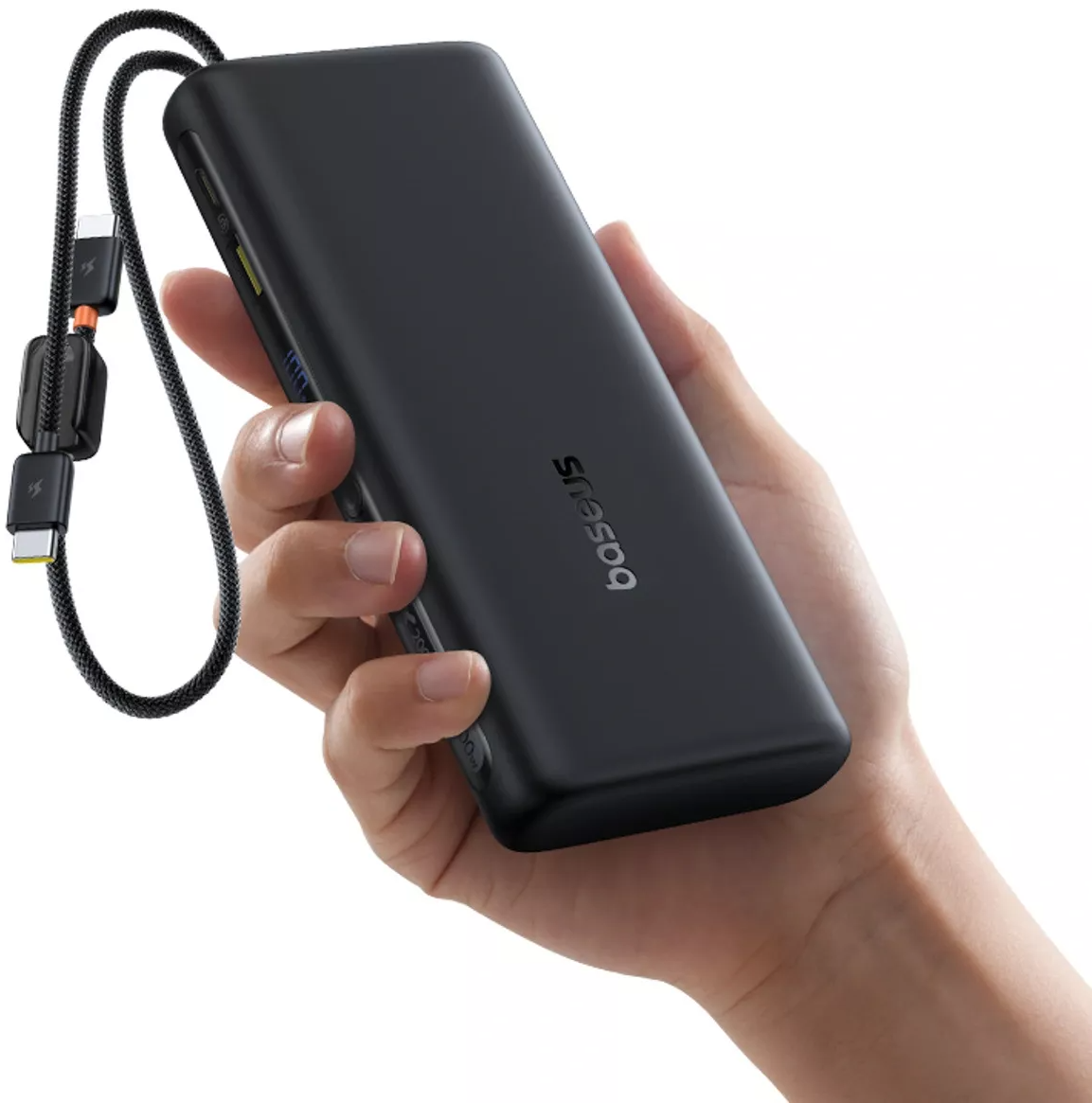 Εξωτερική Μπαταρία Baseus EnerFill FC41, 20000mAh, 100W, QC + PD, 1 x USB-A - 3 x USB-C, Μαύρη E0028N03