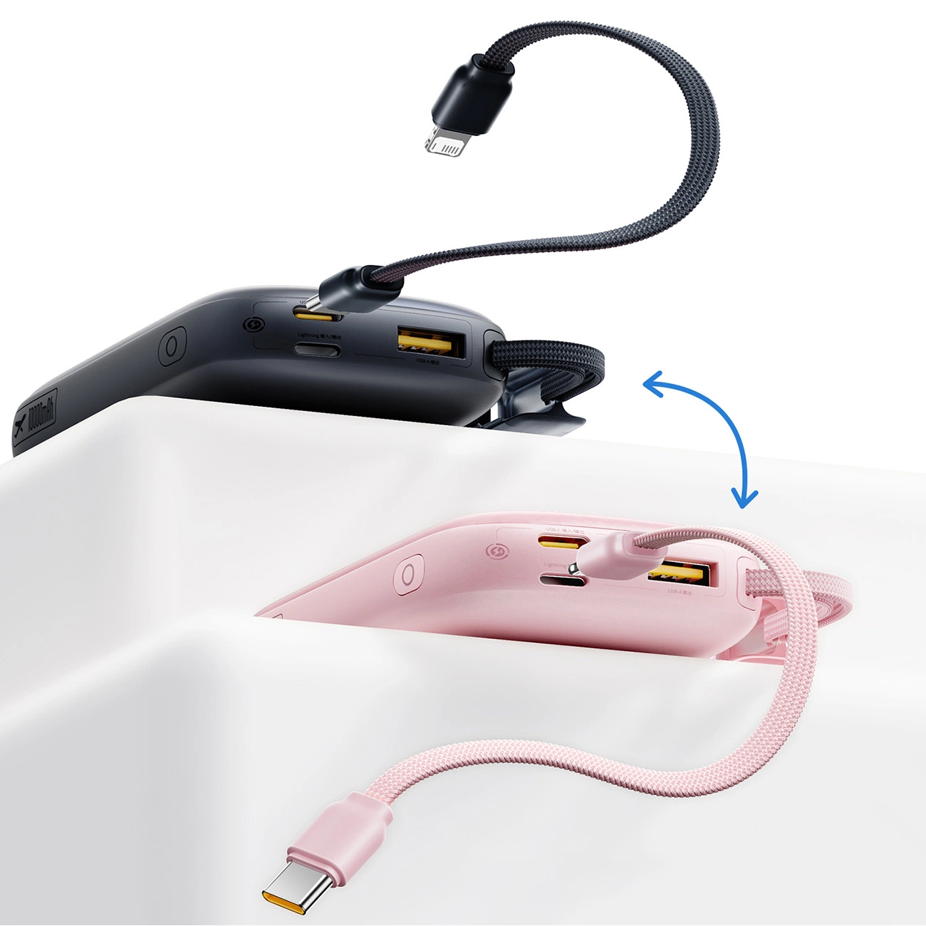 Εξωτερική Μπαταρία Baseus EnerFill FC21 QPow 3 Ultra, 10000mAh, 22.5W, QC + PD, 1 x USB-A - 1 x USB-C, Μαύρη