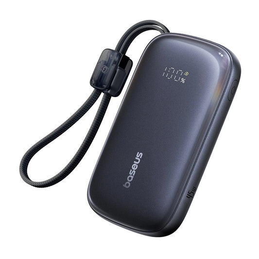Εξωτερική Μπαταρία Baseus EnerFill FC21 Qpow 3 Ultra, 10000mAh, 45W, QC + PD, 1 x USB-A - 1 x USB-C, Μαύρη E0027Q00