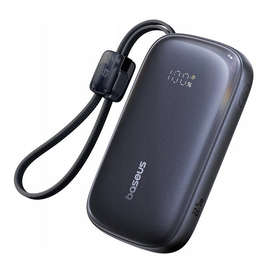 Εξωτερική Μπαταρία Baseus EnerFill FC21 Qpow 3 Ultra, 20000mAh, 22.5W, QC + PD, 1 x USB-A - 1 x USB-C, Μαύρη E0027M00