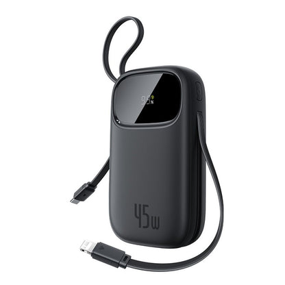 Εξωτερική Μπαταρία Baseus EnerFill FC31 Qpow 3, 20000mAh, 45W, QC + PD, 1 x Lightning - 1 x USB-A - 2 x USB-C, Μαύρη E0028D00