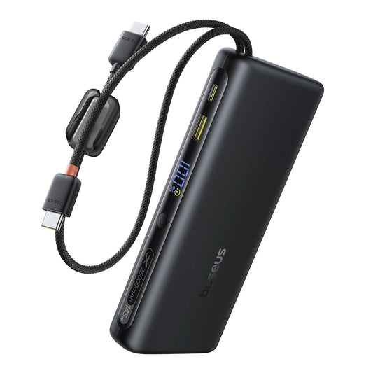 Εξωτερική Μπαταρία Baseus EnerFill FC41, 25000mAh, 145W, QC + PD, 1 x USB-A - 3 x USB-C, Μαύρη E0028H03