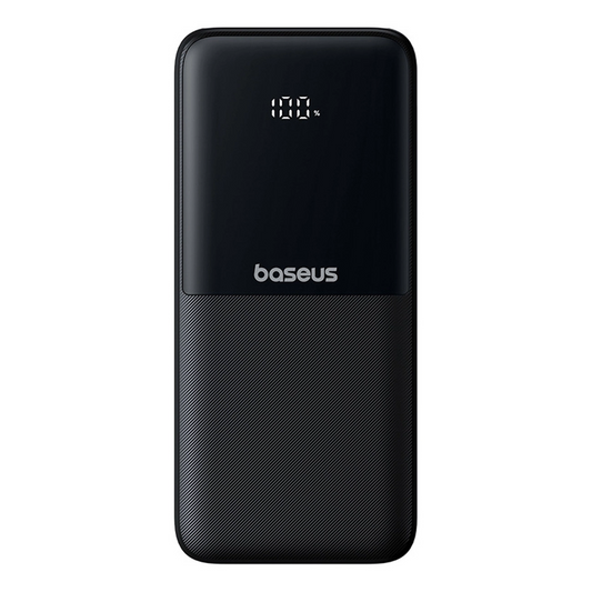 Baseus Lipow External Battery, 10000mAh, 22.5W, QC + PD, 1 x Lightning - 1 x USB-A - 2 x USB-C, Black P10079101123-00