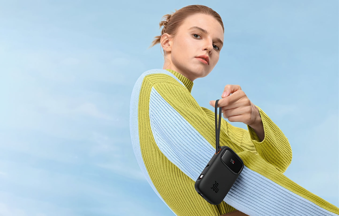 Εξωτερική Μπαταρία Baseus Qpow2, 20000mAh, 30W, QC + PD, 1 x USB-A - 3 x USB-C, Μαύρη P10055009113-00