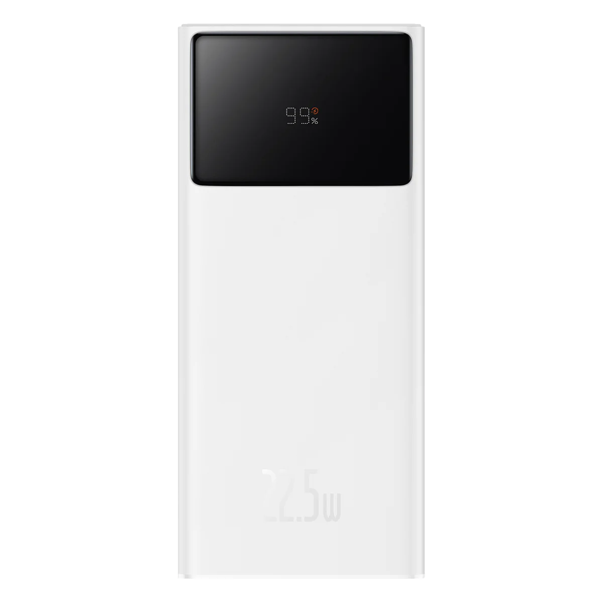 Baseus Star Lord External Battery, 30000mAh, 22.5W, QC + PD, 1 x USB-C - 2 x USB-A, White PPXJ080102