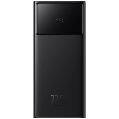 Εξωτερική Μπαταρία Baseus Star Lord, 30000mAh, 22.5W, QC + PD, 1 x USB-C - 2 x USB-A, Μαύρη PPXJ080101