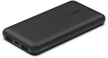Εξωτερική Μπαταρία Belkin BoostCharge, 10000mAh, 15W, 1 x USB-C - 2 x USB-A, Μαύρο BPB011btBK