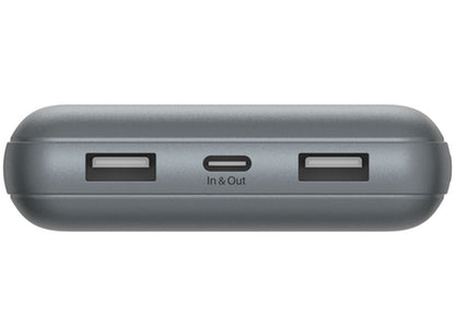 Εξωτερική Μπαταρία Belkin BoostCharge Pro, 20000mAh, 15W, 1 x USB-C - 2 x USB-A, Γκρι BPB012btGY