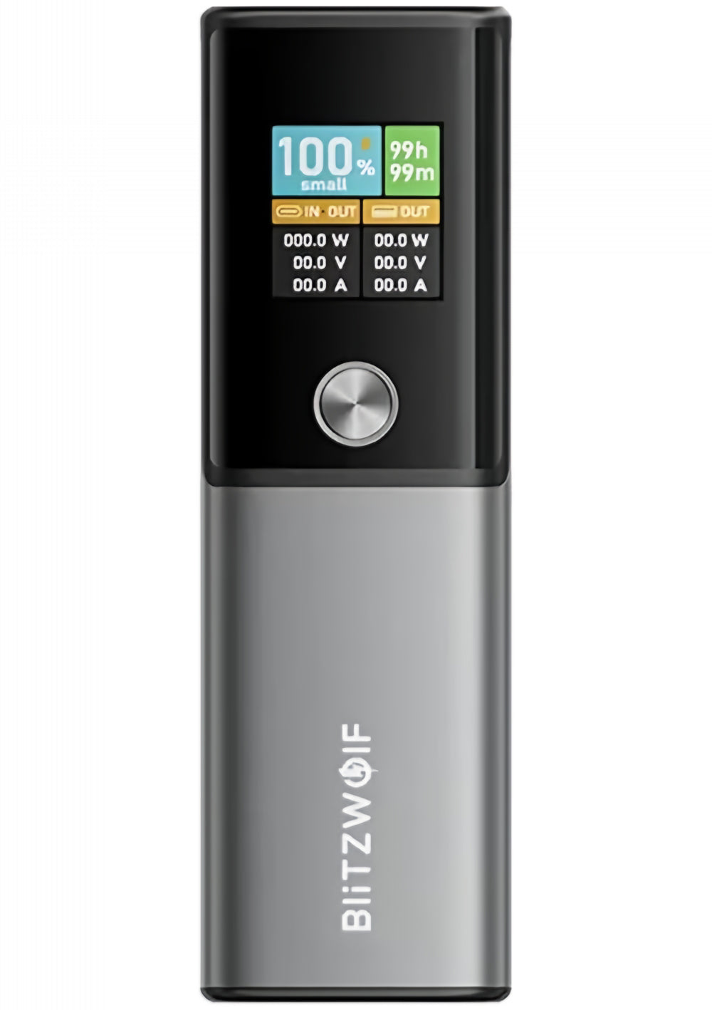 Εξωτερική Μπαταρία BlitzWolf BW-P23, 14000mAh, 100W, QC + PD, 1 x USB-A - 1 x USB-C, Γκρι