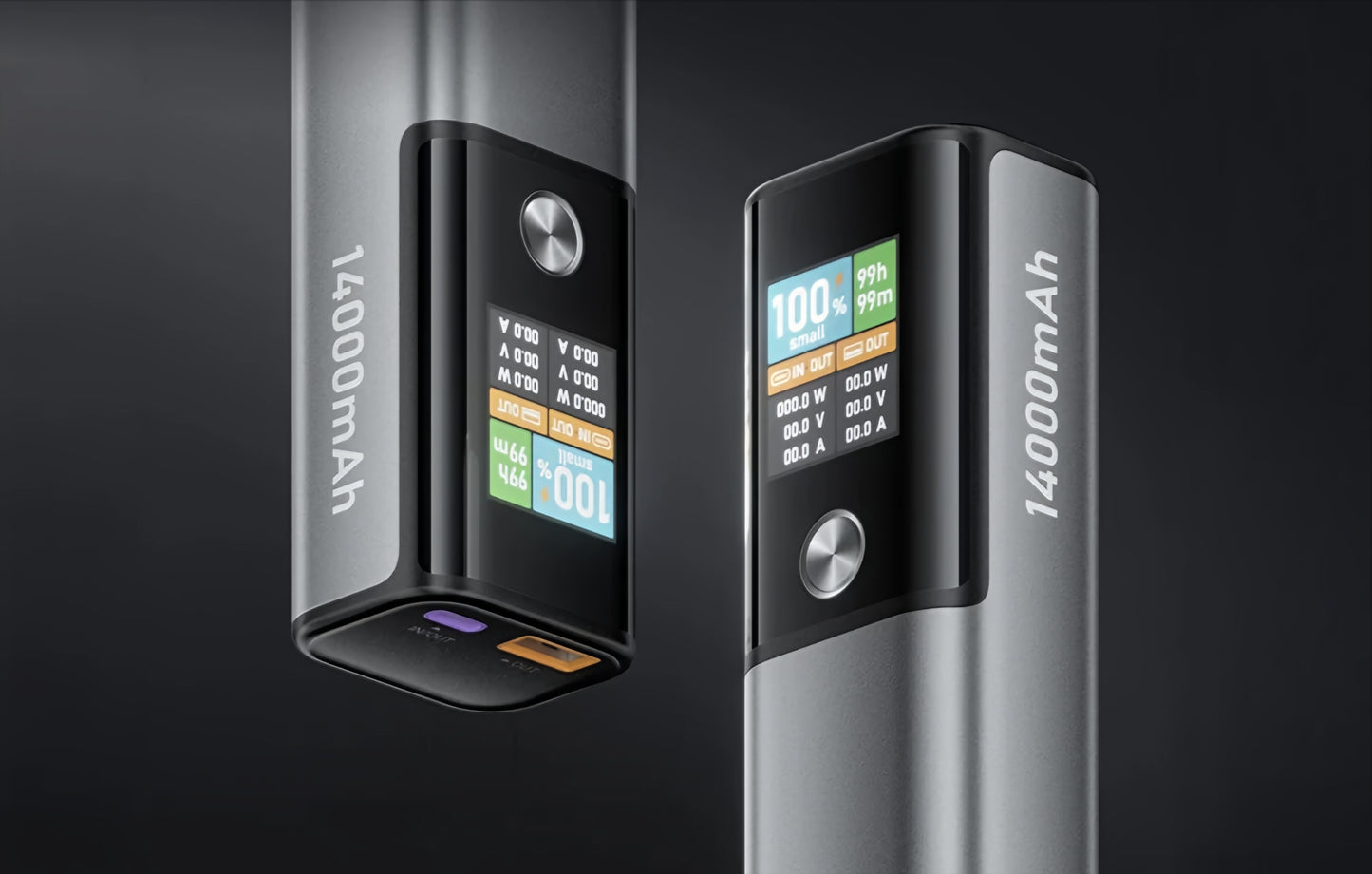 Εξωτερική Μπαταρία BlitzWolf BW-P23, 14000mAh, 100W, QC + PD, 1 x USB-A - 1 x USB-C, Γκρι