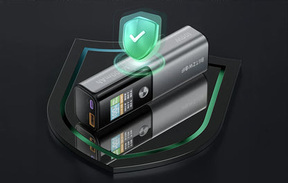Εξωτερική Μπαταρία BlitzWolf BW-P23, 14000mAh, 100W, QC + PD, 1 x USB-A - 1 x USB-C, Γκρι