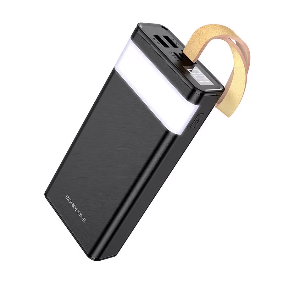 Εξωτερική Μπαταρία Borofone BJ18 Coolmy, 20000mAh, 10W, 2 x USB-A, Μαύρη