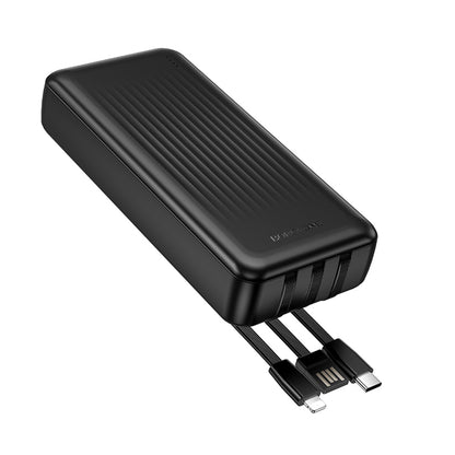 Εξωτερική Μπαταρία Borofone BJ79 Clever, 20000mAh, 10W, 1 x Lightning - 1 x USB-A - 1 x USB-C, Μαύρη