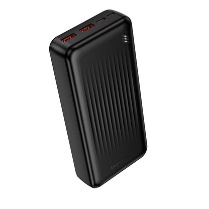 Εξωτερική Μπαταρία Borofone BJ80A Clever, 20000mAh, 22.5W, QC + PD, 1 x USB-C - 2 x USB-A, Μαύρη