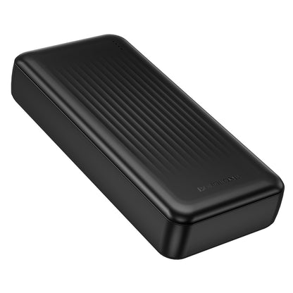 Εξωτερική Μπαταρία Borofone BJ80A Clever, 20000mAh, 22.5W, QC + PD, 1 x USB-C - 2 x USB-A, Μαύρη