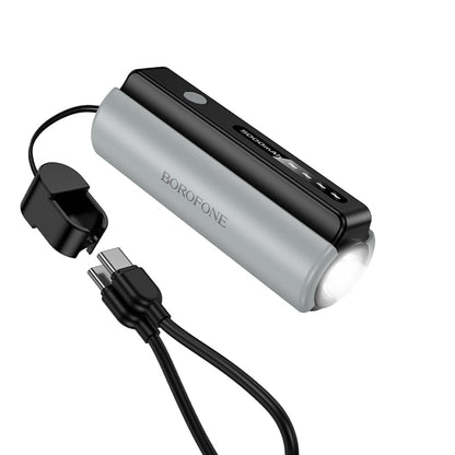 Εξωτερική Μπαταρία Borofone BJ87 Star, 5000mAh, 10W, 1 x USB-C, Γκρι