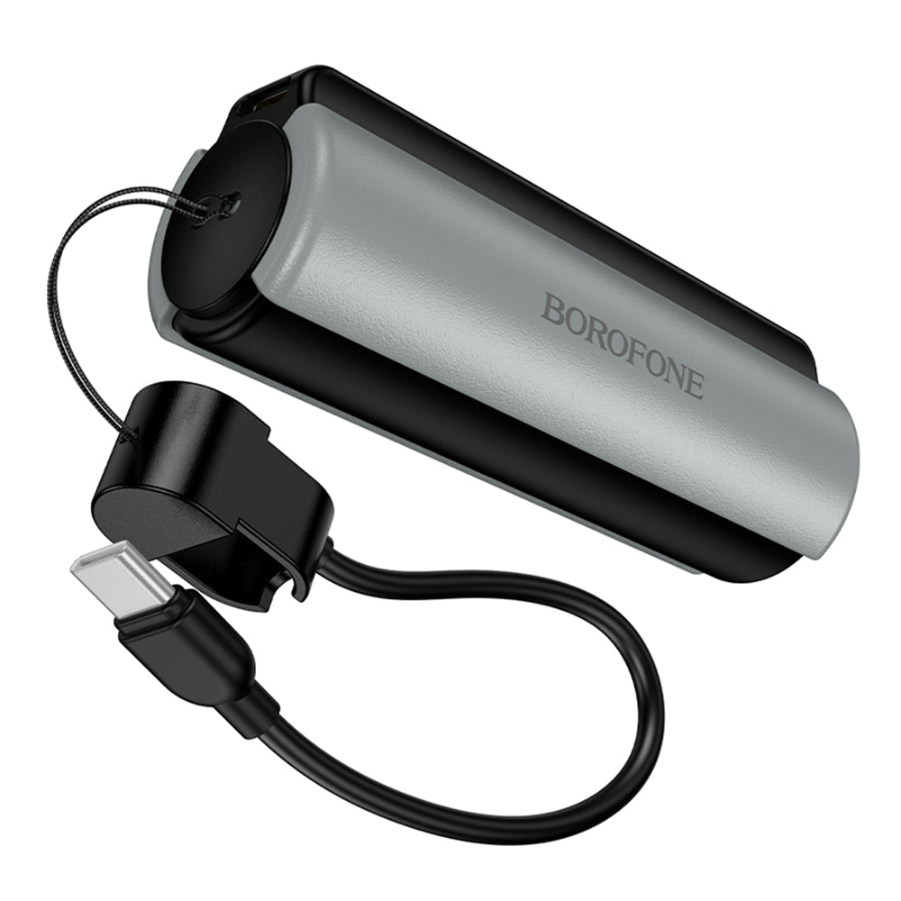 Εξωτερική Μπαταρία Borofone BJ87 Star, 5000mAh, 10W, 1 x USB-C, Γκρι