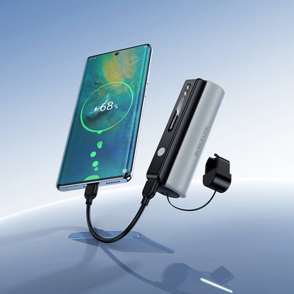 Εξωτερική Μπαταρία Borofone BJ87 Star, 5000mAh, 10W, 1 x USB-C, Γκρι