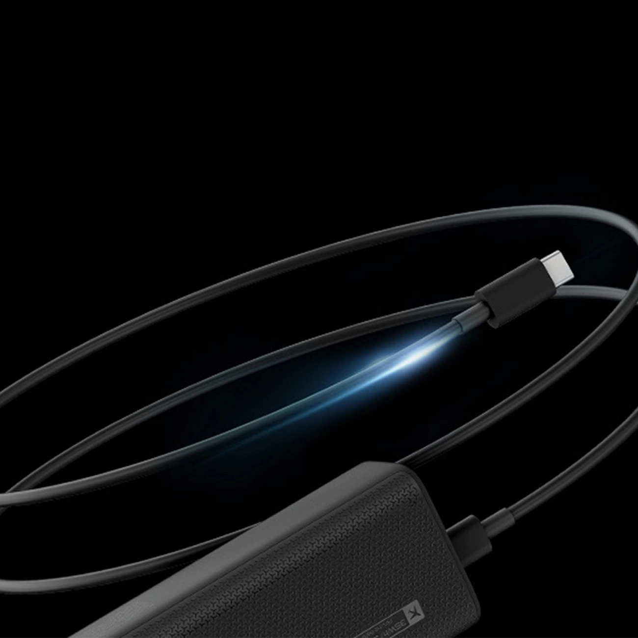 Εξωτερική Μπαταρία Cuktech, 10000mAh, 150W, QC + PD, 1 x USB-A - 1 x USB-C, Μαύρη CKPB100PGLBL