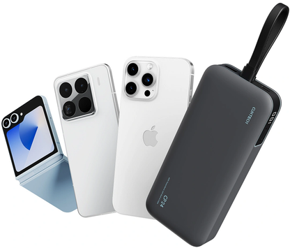 Cuktech LPB200N External Battery, 20000mAh, 40W, QC + PD, 1 x USB-A - 2 x USB-C, Black