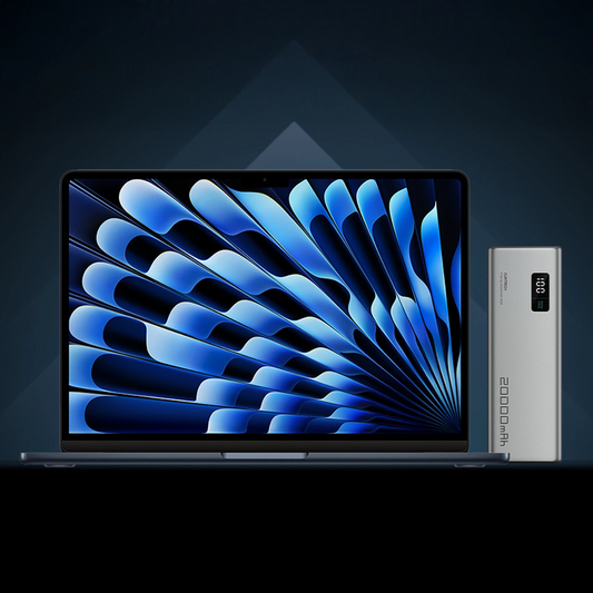 Εξωτερική Μπαταρία Cuktech P+ No.15, 20000mAh, 150W, QC + PD, 1 x USB-A - 2 x USB-C, Γκρι CUKPB200GLBK