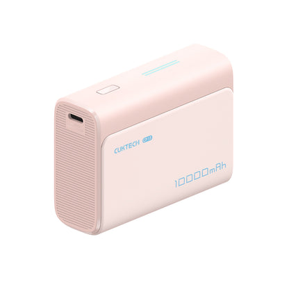 Εξωτερική Μπαταρία Cuktech CP13, 10000mAh, 30W, QC + PD, 1 x USB-A - 1 x USB-C, Ροζ CUK0PB100DPK