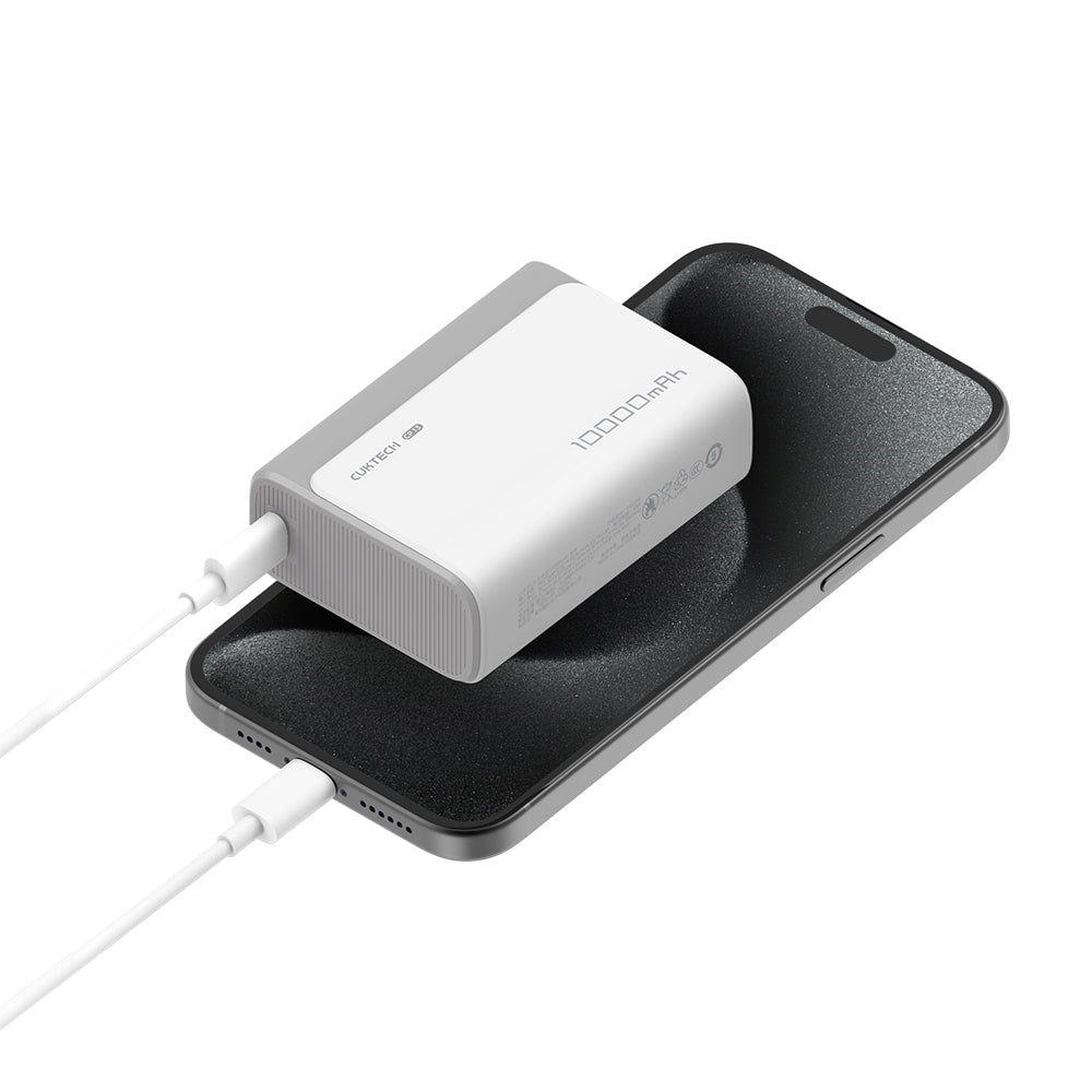 Εξωτερική Μπαταρία Cuktech CP13, 10000mAh, 30W, QC + PD, 1 x USB-A - 1 x USB-C, Ροζ CUK0PB100DPK