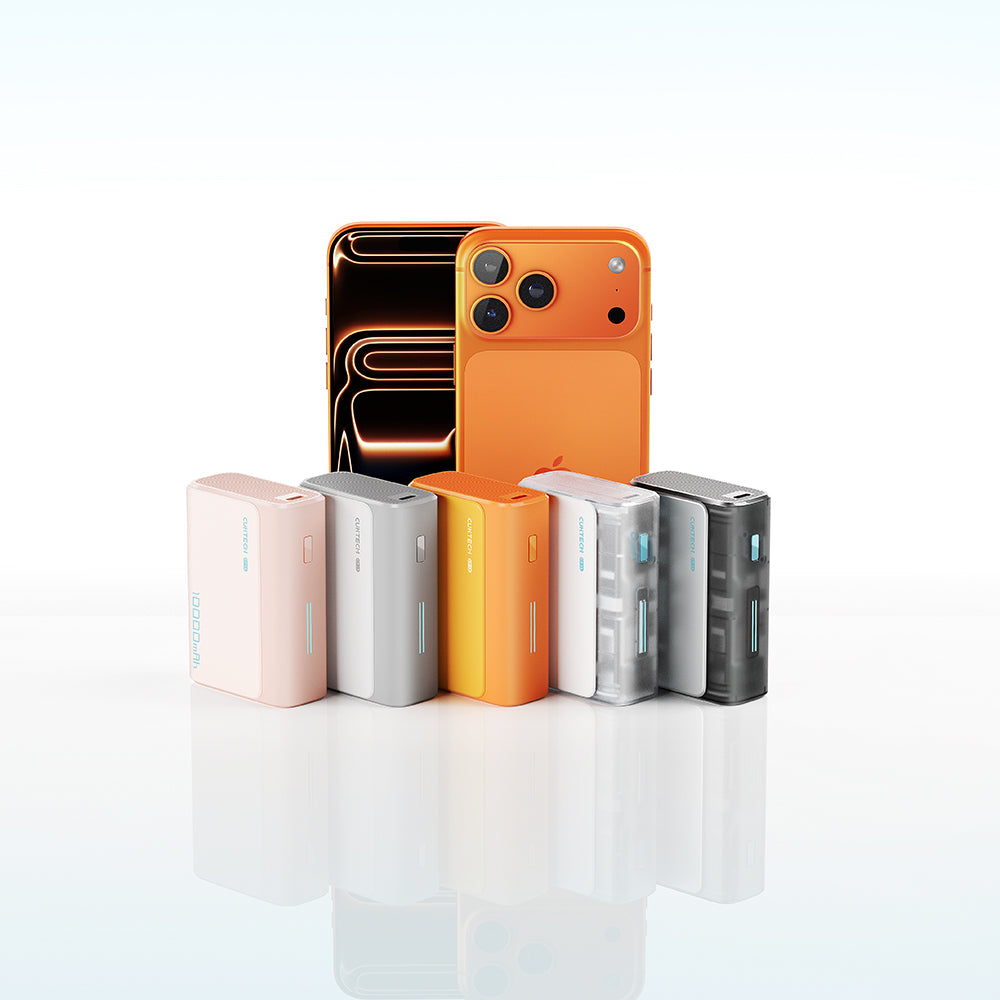 Εξωτερική Μπαταρία Cuktech CP13, 10000mAh, 30W, QC + PD, 1 x USB-A - 1 x USB-C, Ροζ CUK0PB100DPK