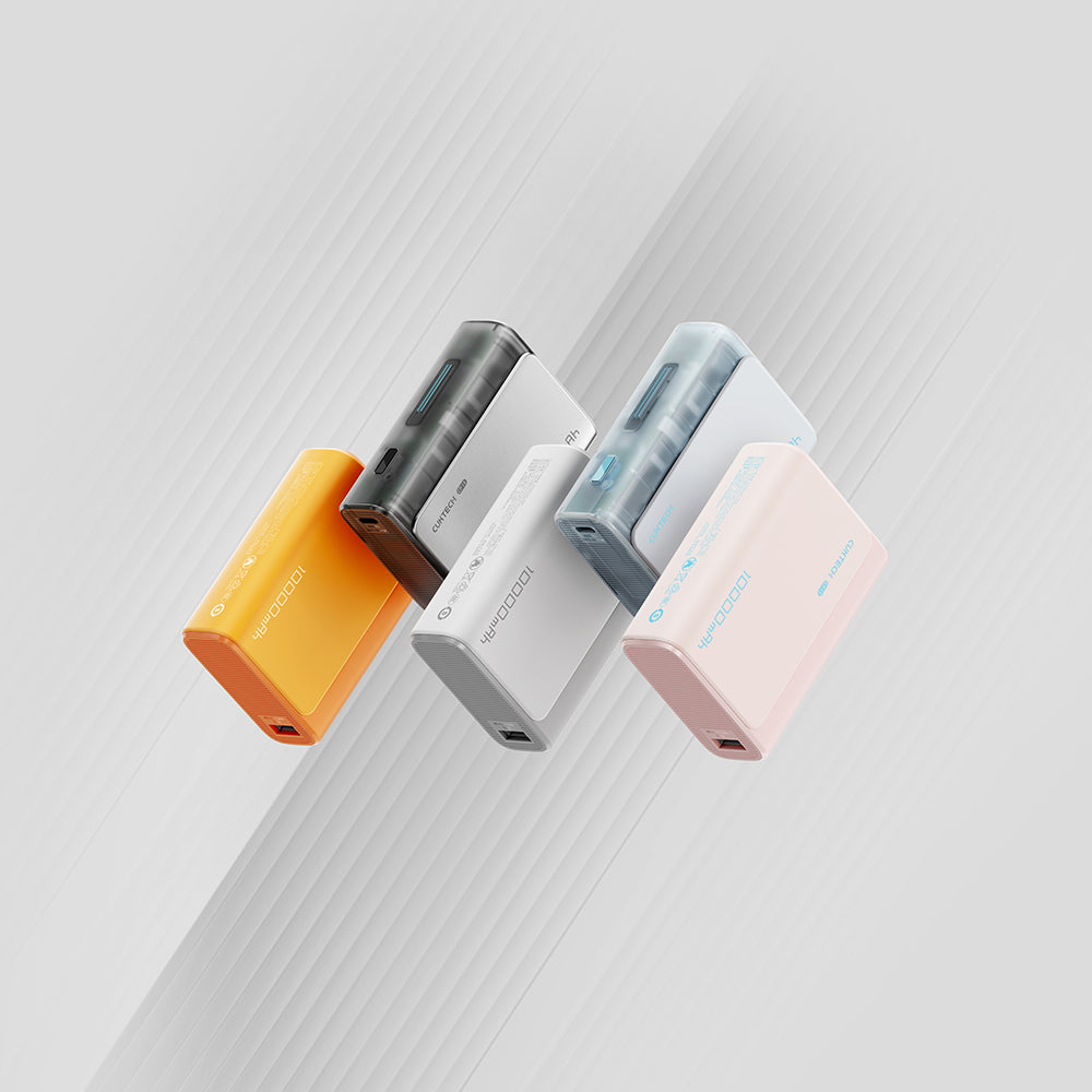 Εξωτερική Μπαταρία Cuktech CP13, 10000mAh, 30W, QC + PD, 1 x USB-A - 1 x USB-C, Ροζ CUK0PB100DPK