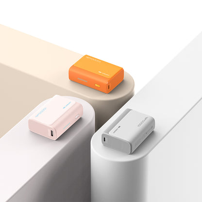 Εξωτερική Μπαταρία Cuktech CP13, 10000mAh, 30W, QC + PD, 1 x USB-A - 1 x USB-C, Ροζ CUK0PB100DPK