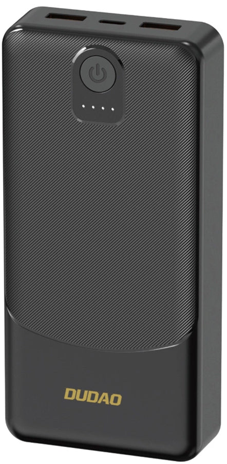 Εξωτερική Μπαταρία Dudao K10, 10000mAh, 12W, 2 x USB-A, Μαύρη