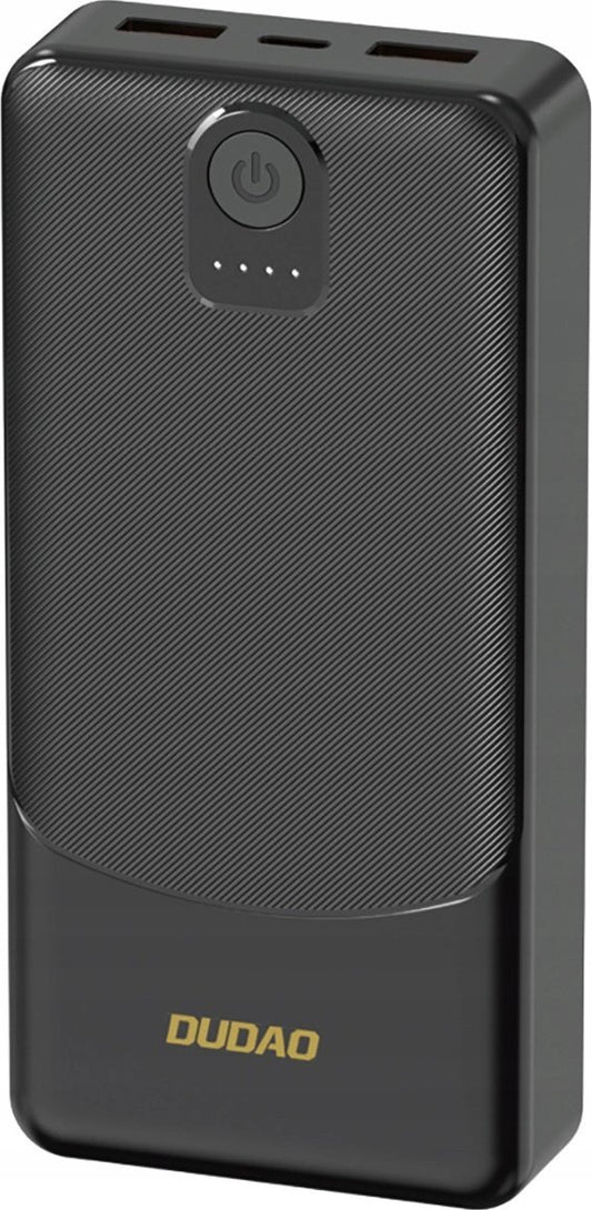 Εξωτερική Μπαταρία Dudao K10Pro, 20000mAh, 12W, 2 x USB-A, Μαύρη