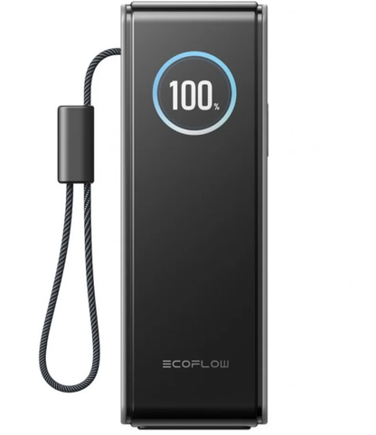 Εξωτερική Μπαταρία EcoFlow Rapid, 25000mAh, 170W, QC + PD, 1 x USB-A - 3 x USB-C, Γκρι