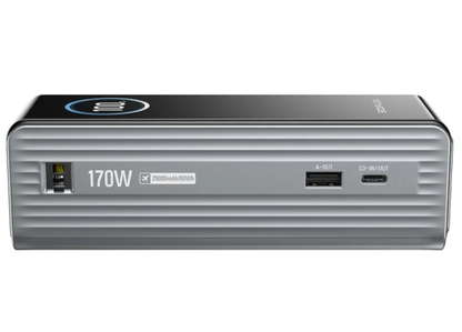 Εξωτερική Μπαταρία EcoFlow Rapid, 25000mAh, 170W, QC + PD, 1 x USB-A - 3 x USB-C, Γκρι