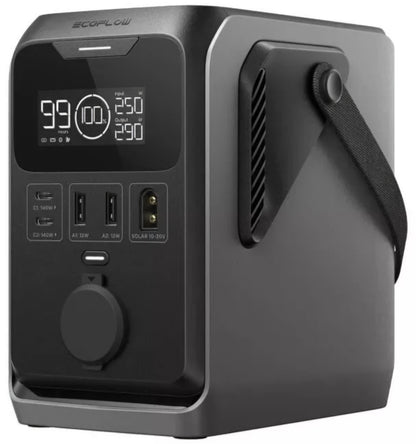 EcoFlow Trail 300 External Battery, 90000mAh, 300W, PD, 1 x Cigarette Lighter Extension - 2 x USB-A - 2 x USB-C, Black EF-TRAIL300-N