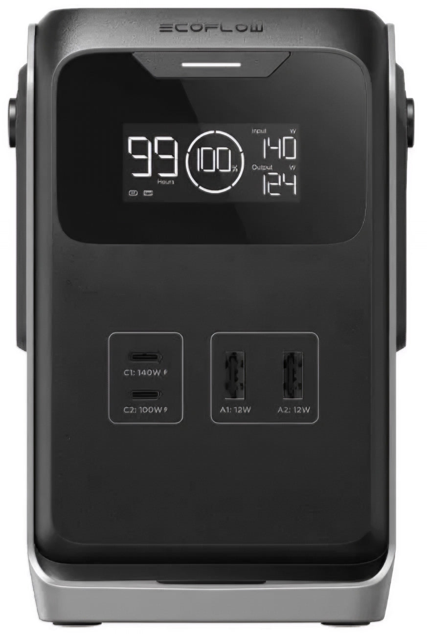 Εξωτερική Μπαταρία EcoFlow Trail 200, 60000mAh, 220W, PD, 2 x USB-A - 2 x USB-C, Μαύρη EF-TRAIL200-N