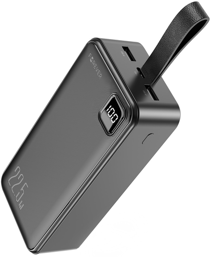 Εξωτερική Μπαταρία Forever TB-300XL, 30000mAh, 22.5W, QC + PD, 1 x USB-C - 2 x USB-A, Μαύρη