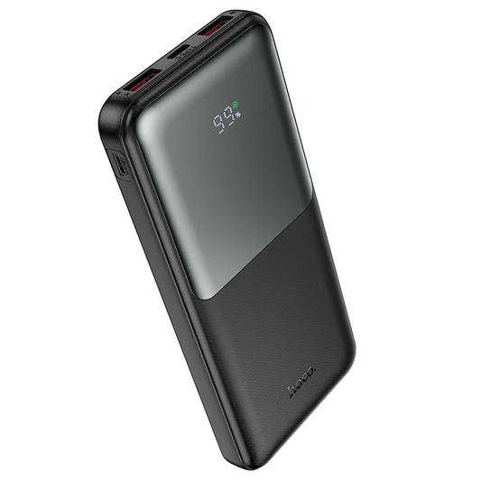 Εξωτερική μπαταρία HOCO J136, 10000 mAh, 22,5 W, QC + PD, 1 x USB-C - 2 x USB-A, Μαύρη