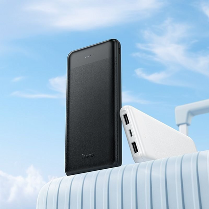 Εξωτερική Μπαταρία HOCO J153 Stability, 10000mAh, 10W, 2 x USB-A, Μαύρο