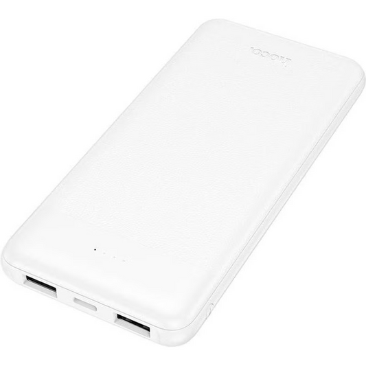 Εξωτερική Μπαταρία HOCO J153A Stability, 20000mAh, 10W, 2 x USB-A, Λευκό
